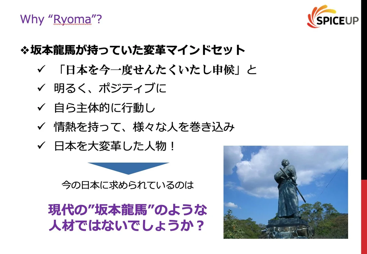 Why “Ryoma”? 坂本龍馬が持っていた変革マインドセット