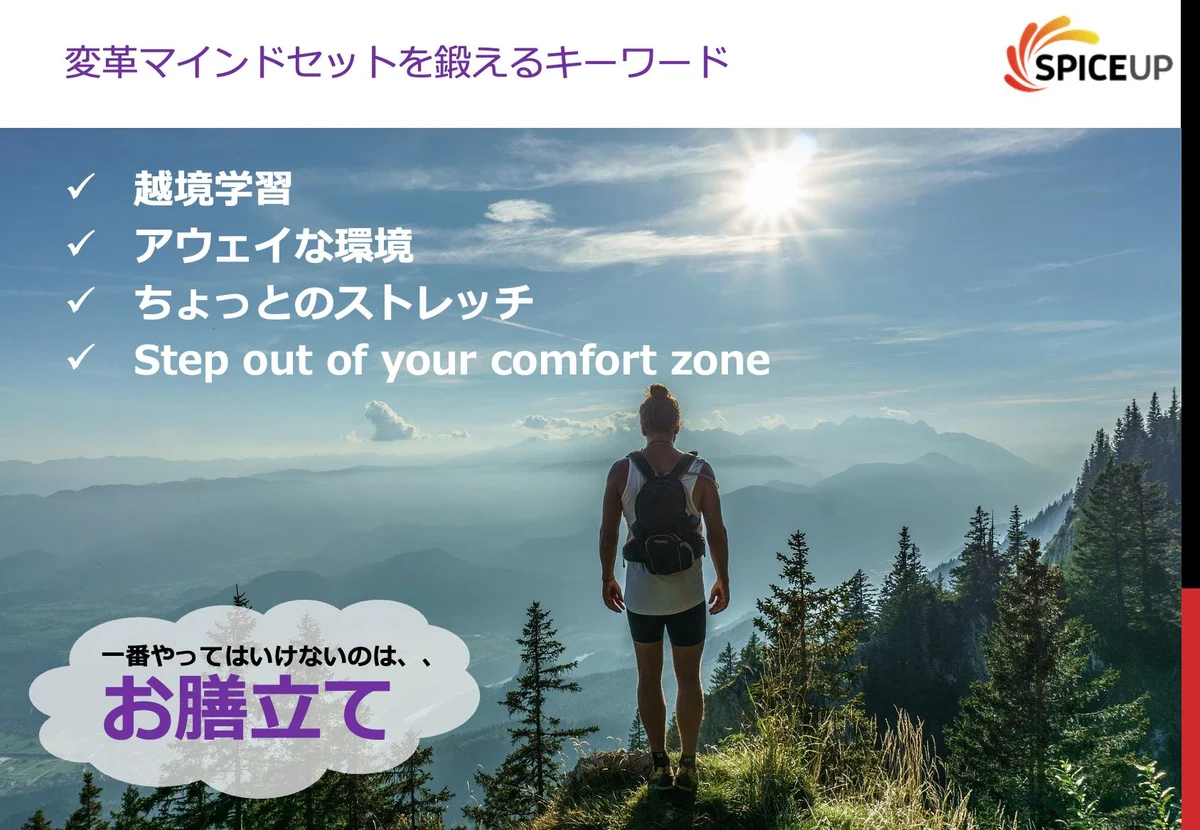 変革マインドセットを鍛えるキーワード
