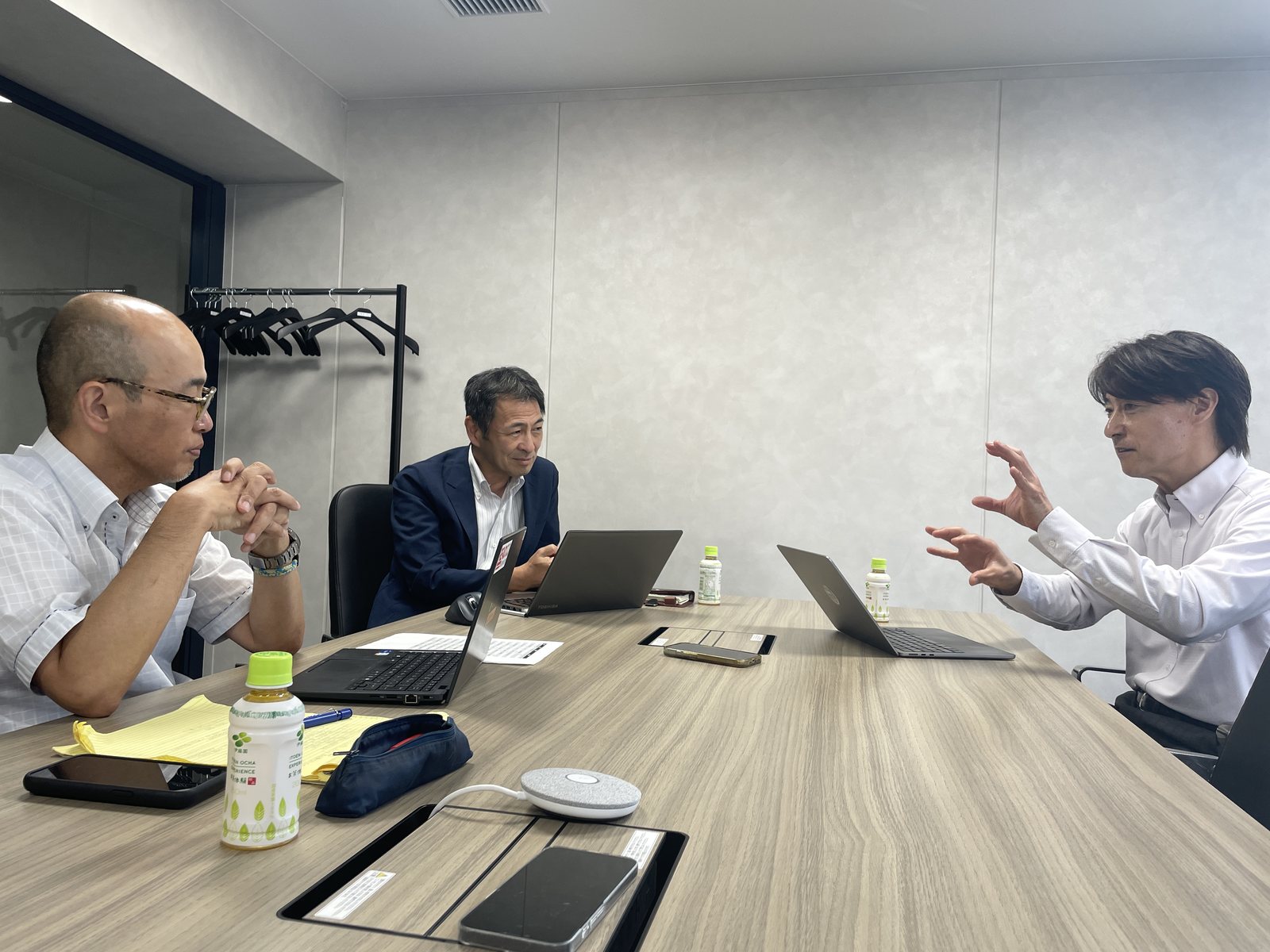 株式会社栗本鐵工所 インタビューの様子